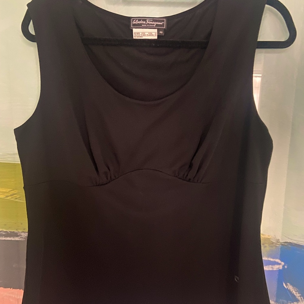 Salvatore Ferragamo blouse. Size 48. Made in Italy